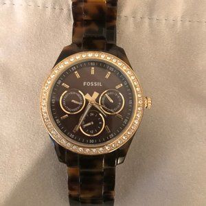 Fossil Tortoise Shell Watch